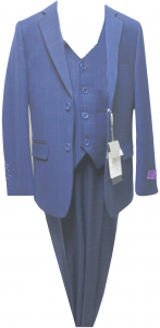 BOYS 3PC SUITS (2121212) BLUE
